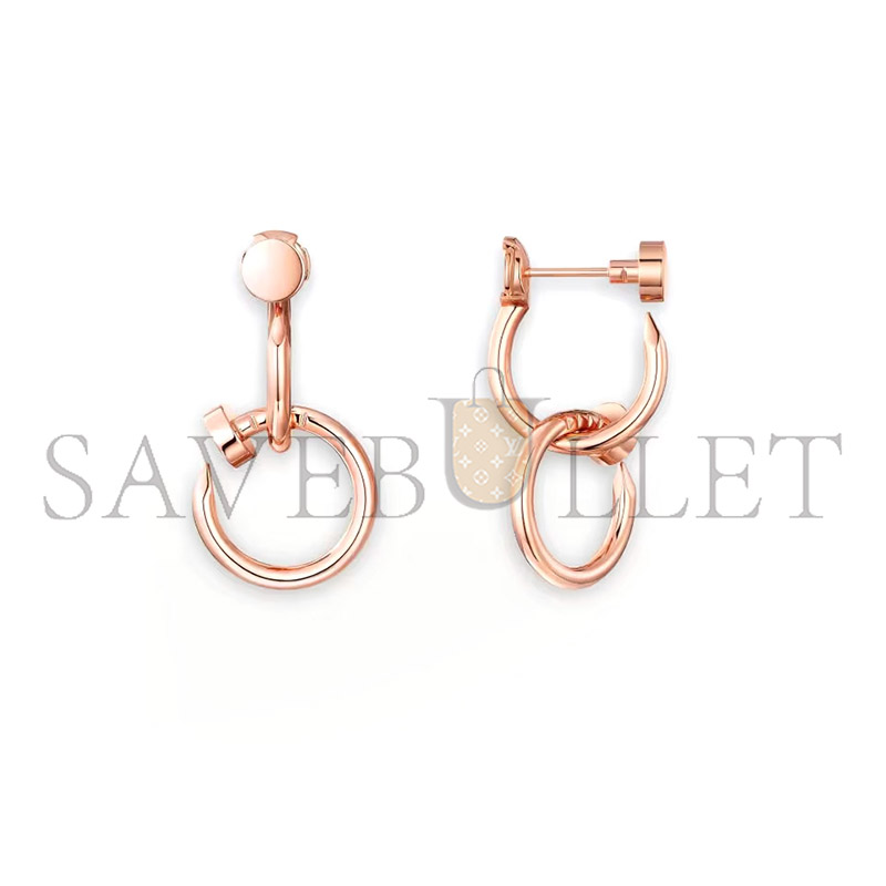 Ca*t1er juste un clou earrings double b8301527